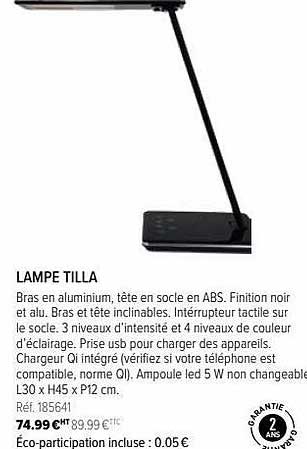 lampe tilla
