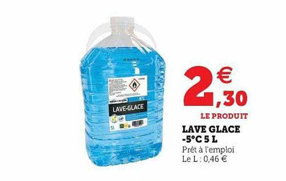 Lave Glace -5°c 5l