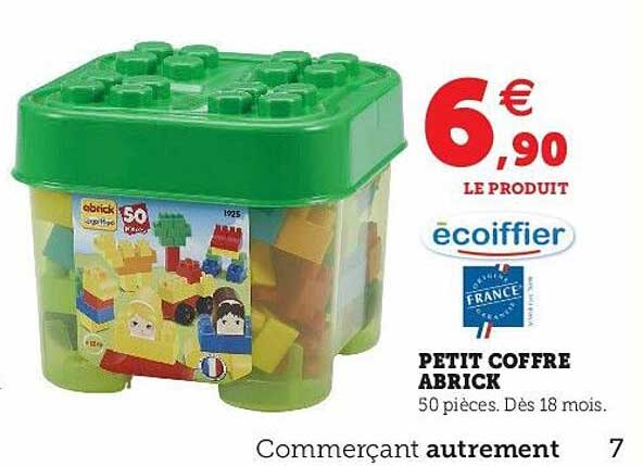 petit coffre abrick écoiffier