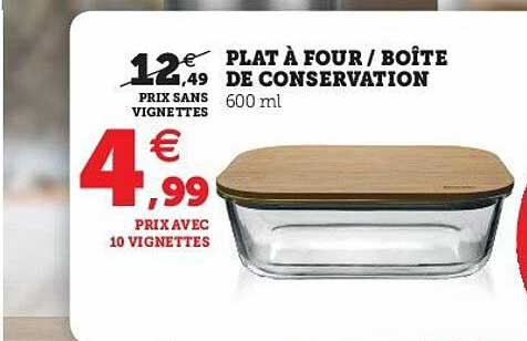 Plat à Four - Boîte De Conservation