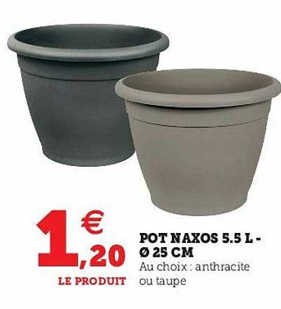 pot naxos 5.5 l - ø 25 cm