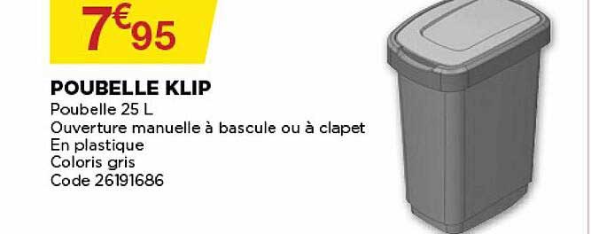 Poubelle Klip