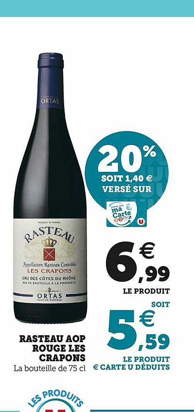 Rasteau Aop Rouge Les Crapons