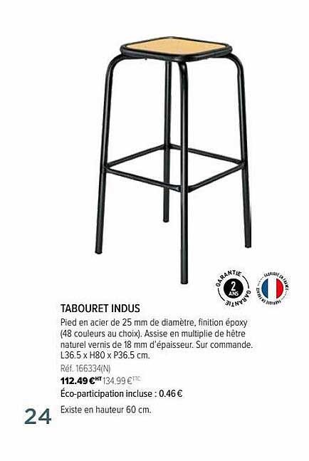 tabouret indus