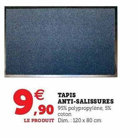 tapis anti-salissures