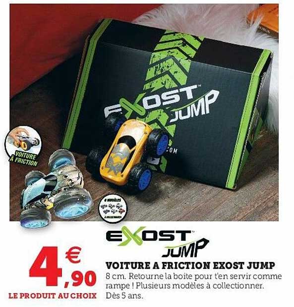 voiture à friction exost jump