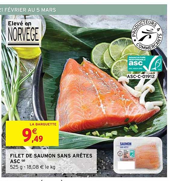 filet de saumon sans arêtes asc