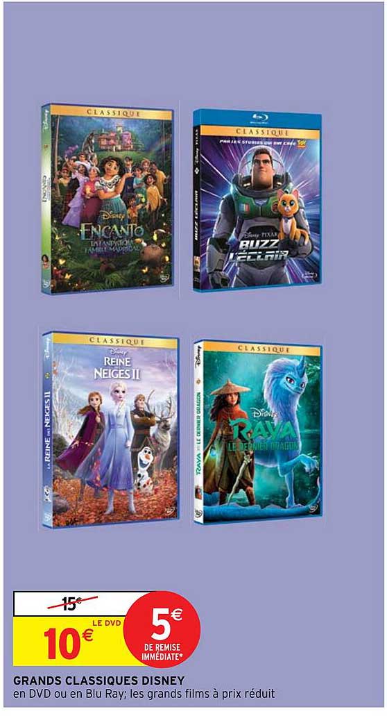 grands classiques disney