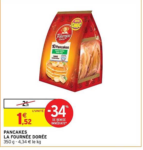 pancakes la fournée dorée