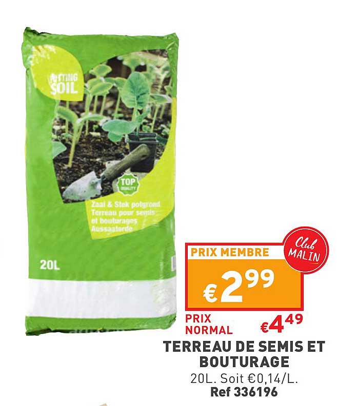 terreau de semis et bouturage