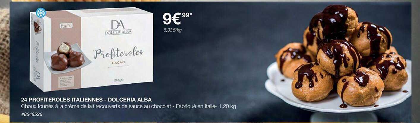 24 Profiteroles Italiennes - Dolceria Alba
