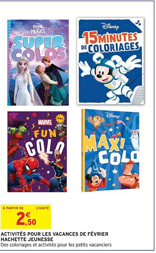 activités pour les vacances de février hachette jeunesse