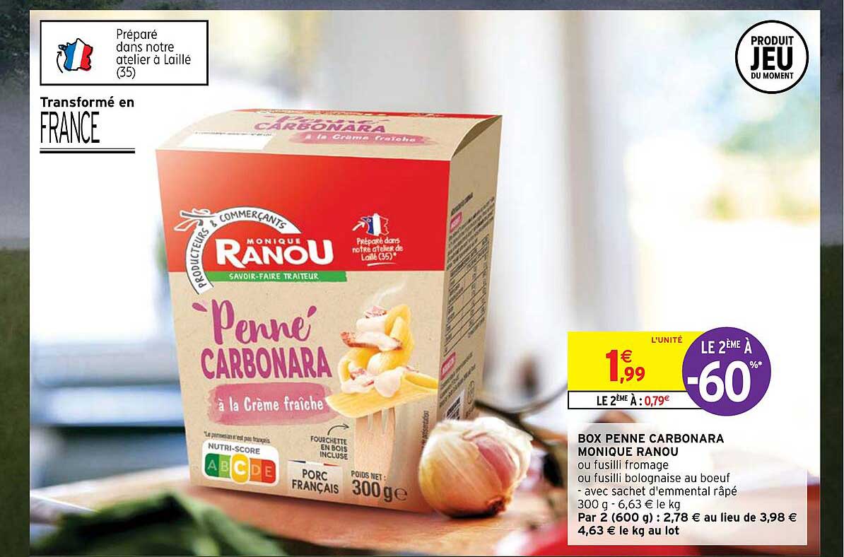 box penne carbonara monique ranou