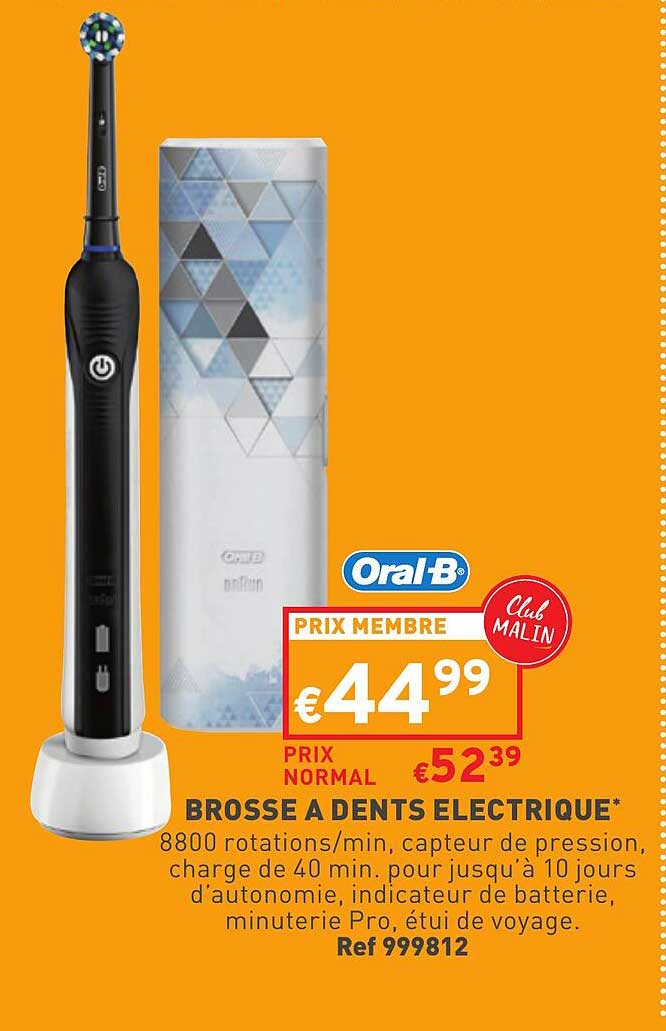 brosse à dents électrique oral-b