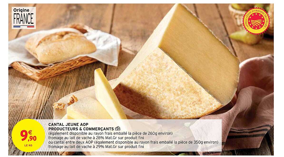 cantal jeune aop producteurs & commerçants