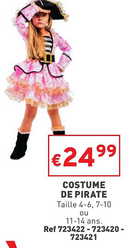 costume de pirate