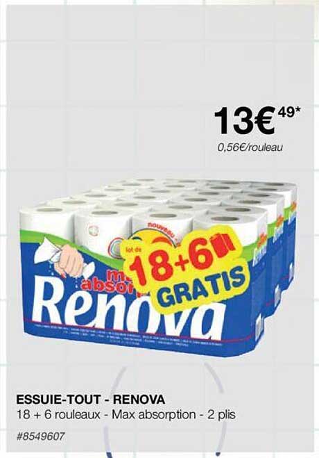 essuie-tout - renova