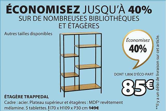 étagère Trappedal