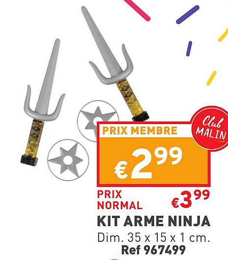 Kit Arme Ninja