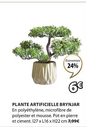 plante artificielle brynjar