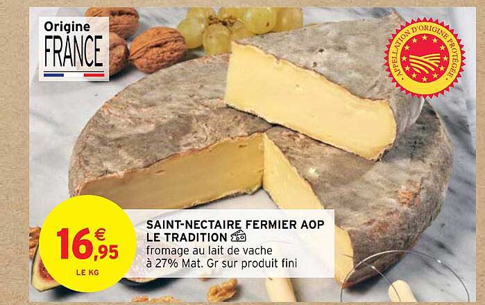saint-nectaire fermier aop le tradition