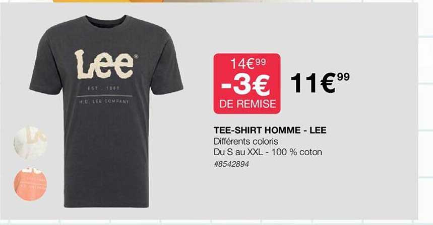 tee-shirt homme - lee
