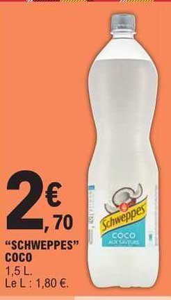 "schweppes" Coco