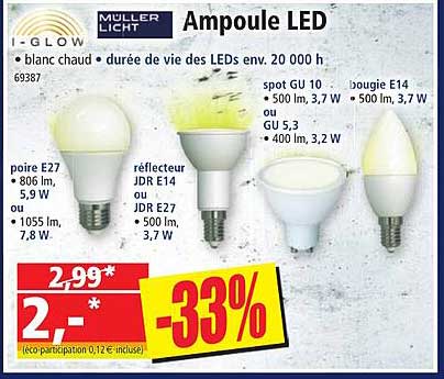ampoule led i-glow
