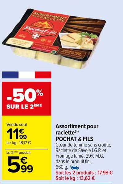 Assortiment Pour Raclette Pochat & Fils