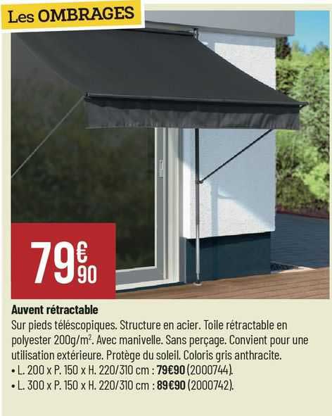 Auvent Rétractable