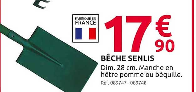 bêche senlis