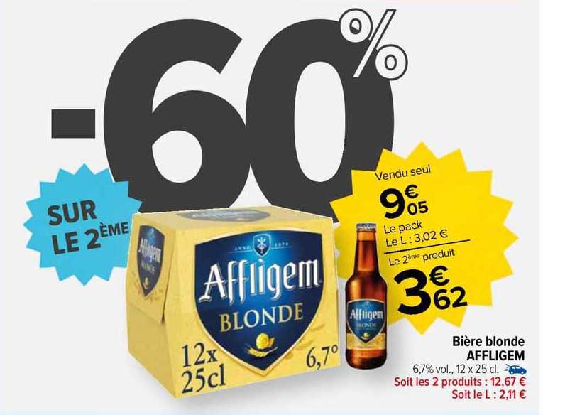 Bière Blonde Affligem