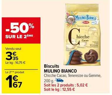 biscuits mulino bianco
