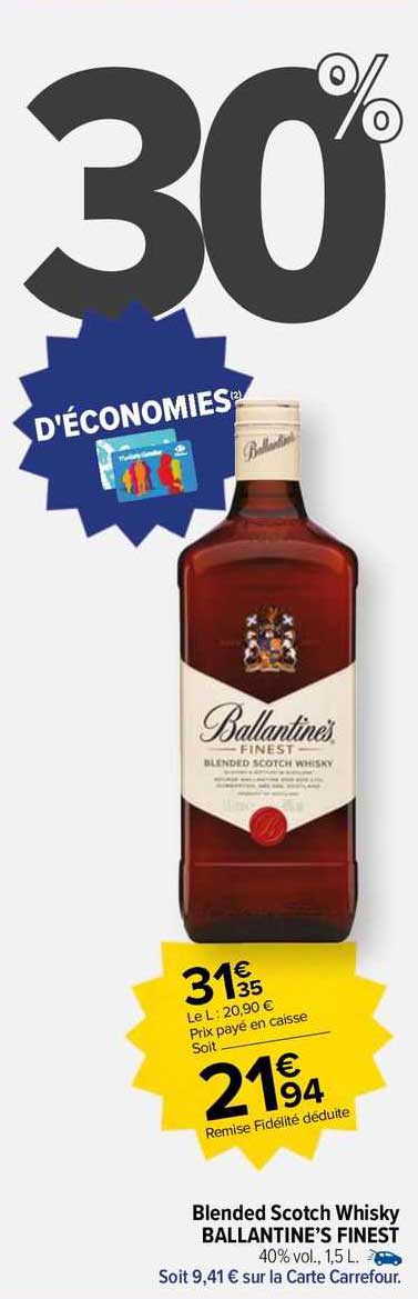 Blended Scotch Whisky Ballantine's Finest