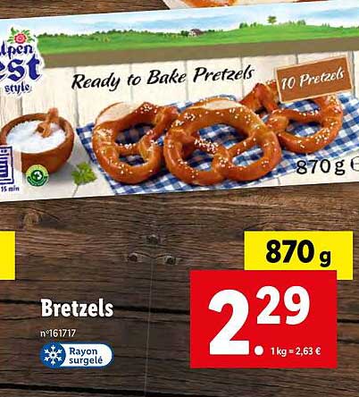 bretzels alpen fest
