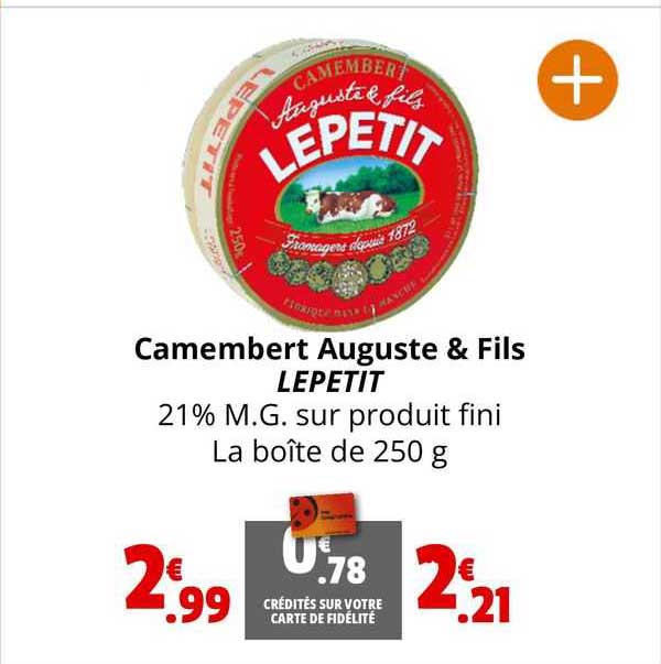 camembert auguste & fils lepetit