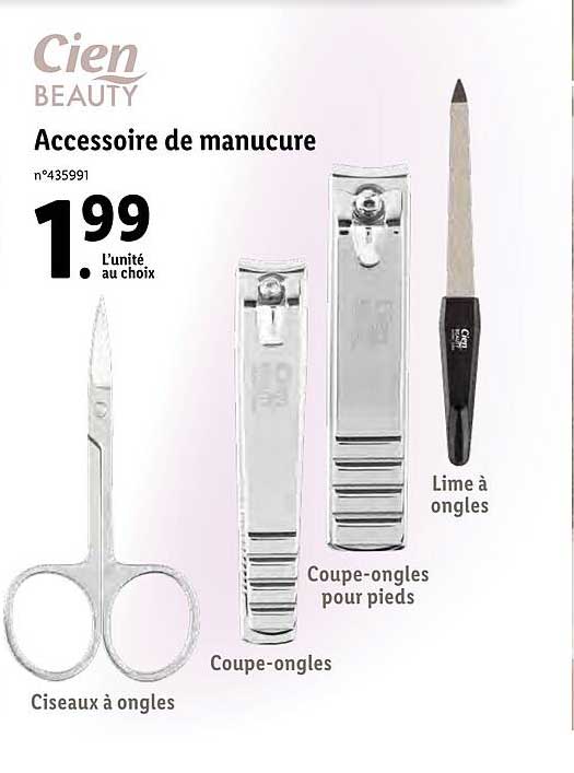cien beauty accessoire de manucure