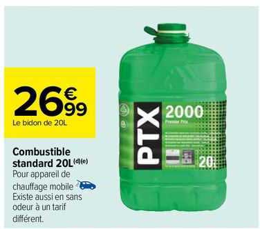 Combustible Standard 20l