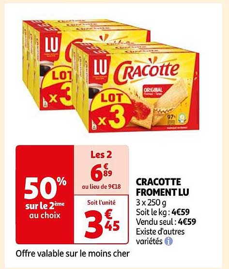 Cracotte Froment Lu