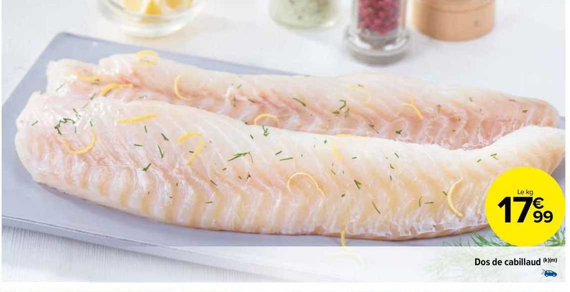Dos De Cabillaud