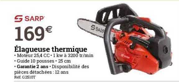élagueuse thermique sarp