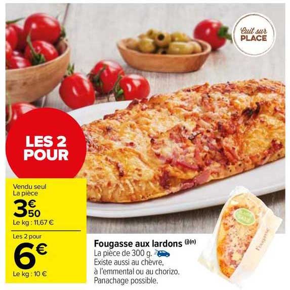 Fougasse Aux Lardons