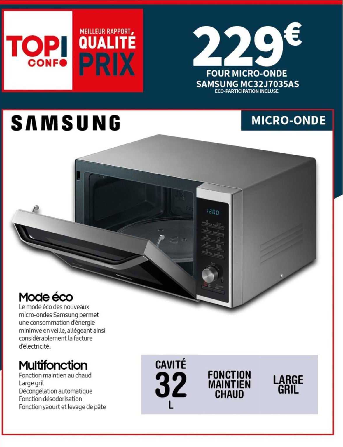 Four Micro-onde Samsung