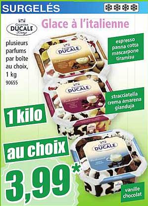 glace à l'italienne ducale