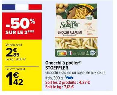 Gnocchi à Poêler Stoeffler