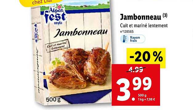 jambonneau alpen fest style