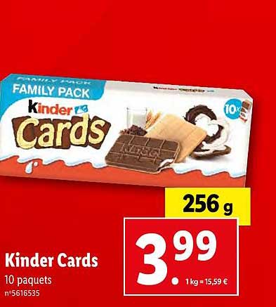 Kinder Cards