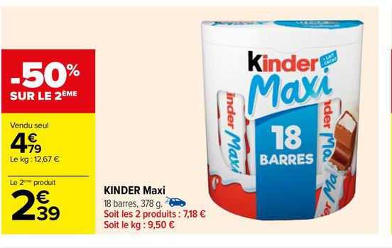 Kinder Maxi