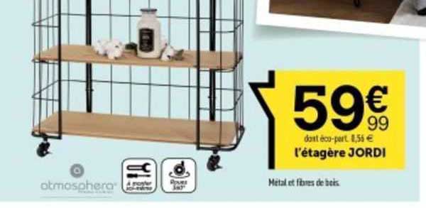 l'étagère jordi