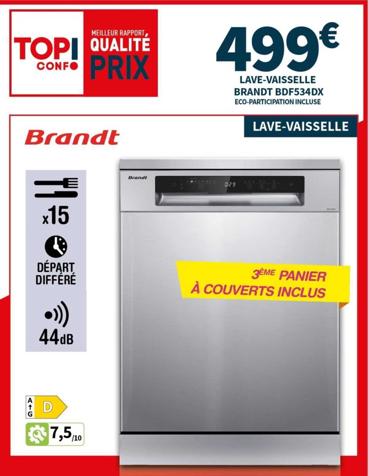 lave-vaisselle brandt